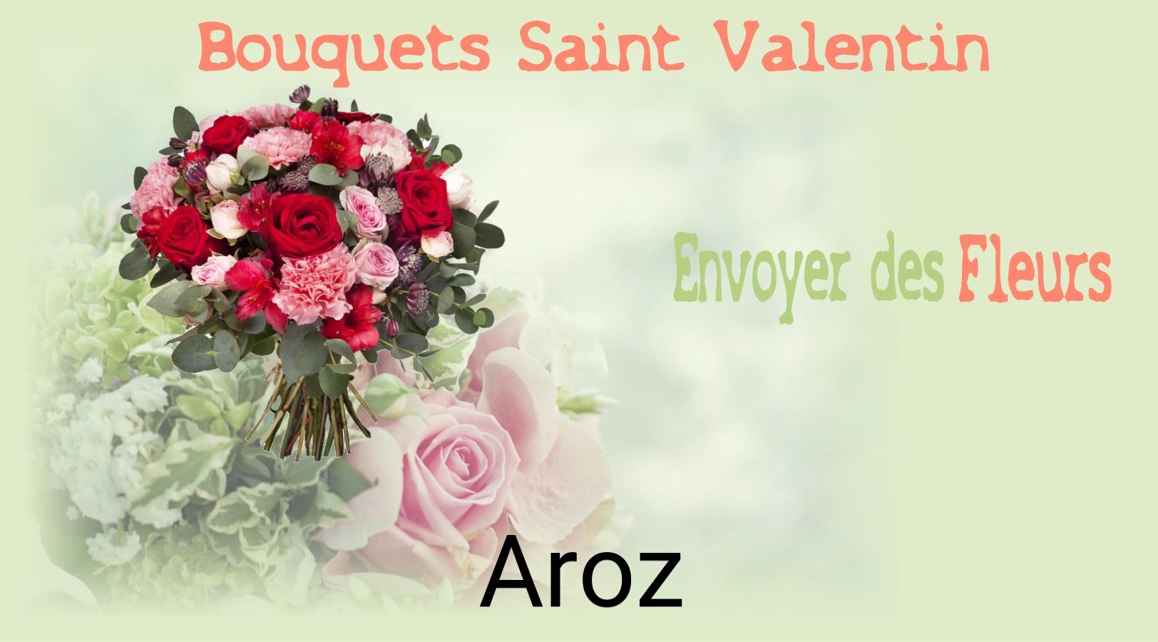 Roses de Saint-Valentin livrées à Aroz